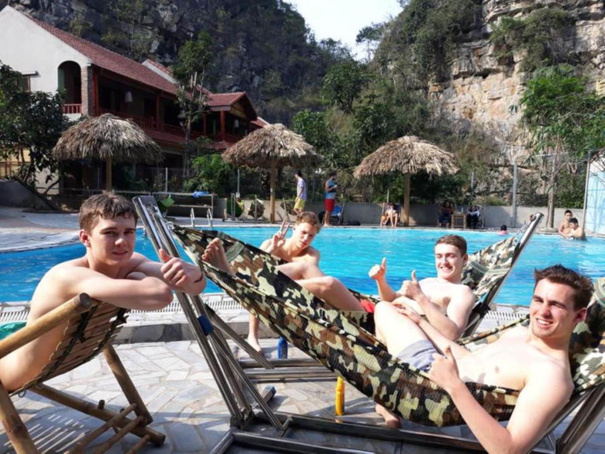 Hoalu Backpacker Homestay Ninh Binh Eksteriør billede